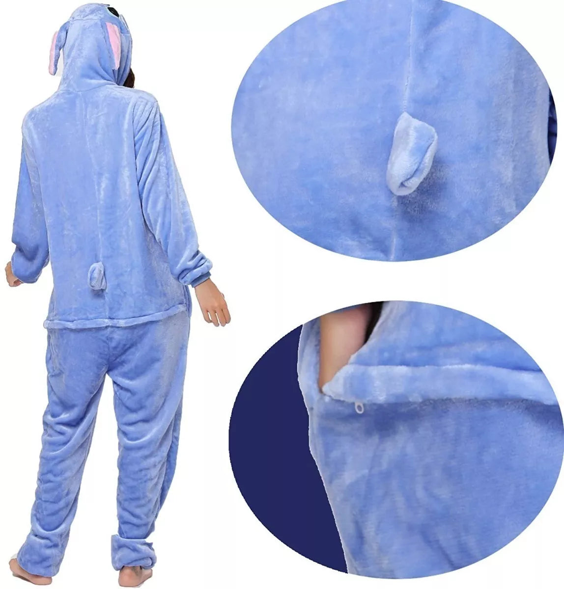 Pijama Mameluco Stitch